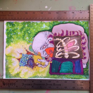 Among the first to perceive the warning, the odd one makes a song...